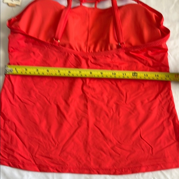 Red Strappy Tank Top - Picture 3 of 6